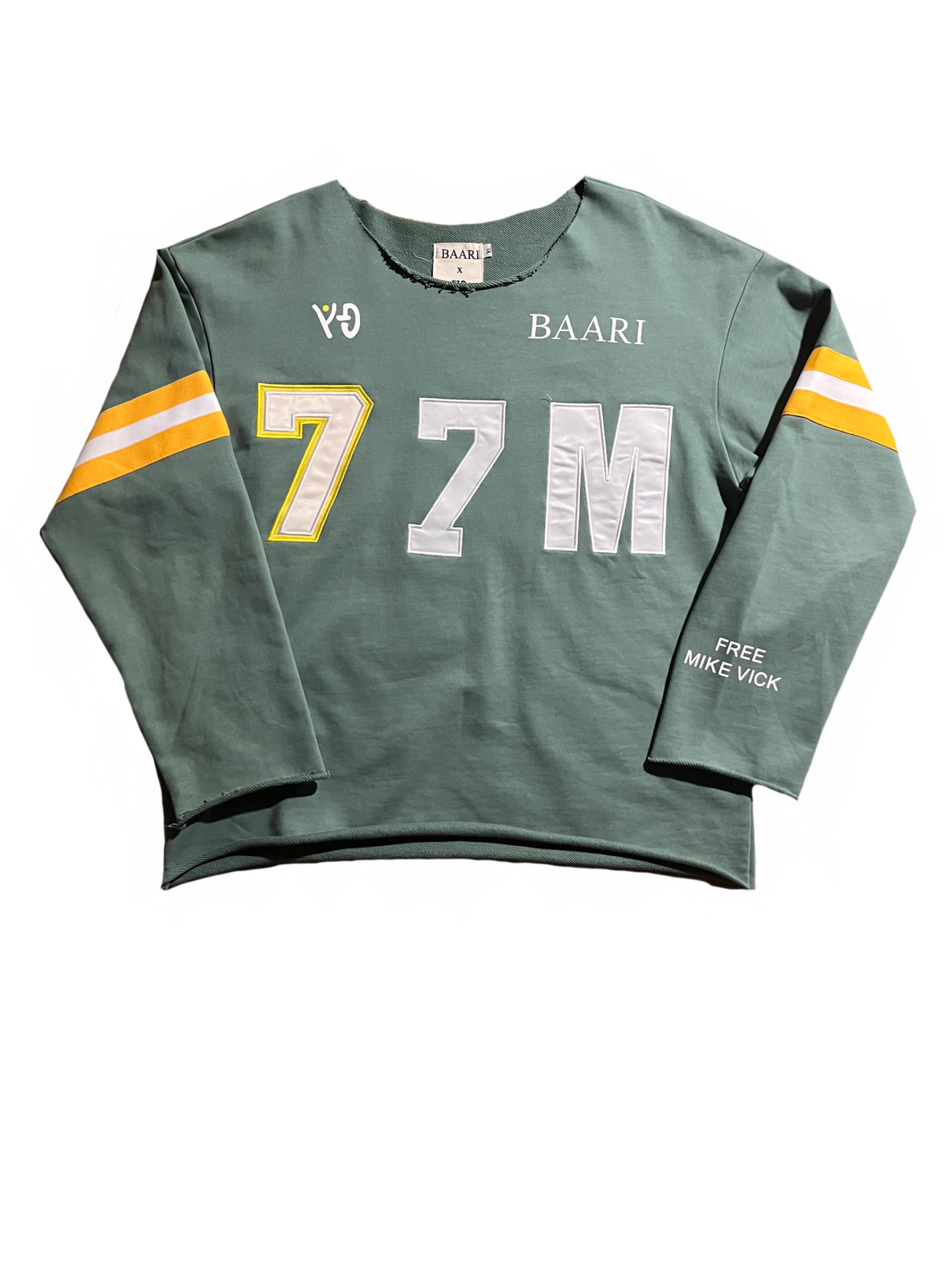 “Free Mike Vick” YG x BAARI Jersey